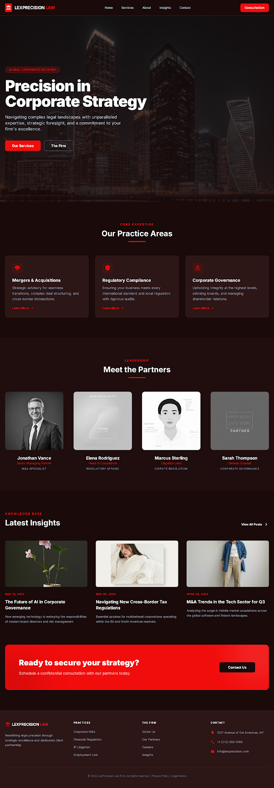 LexPrecision Law — Corporate Law Firm
